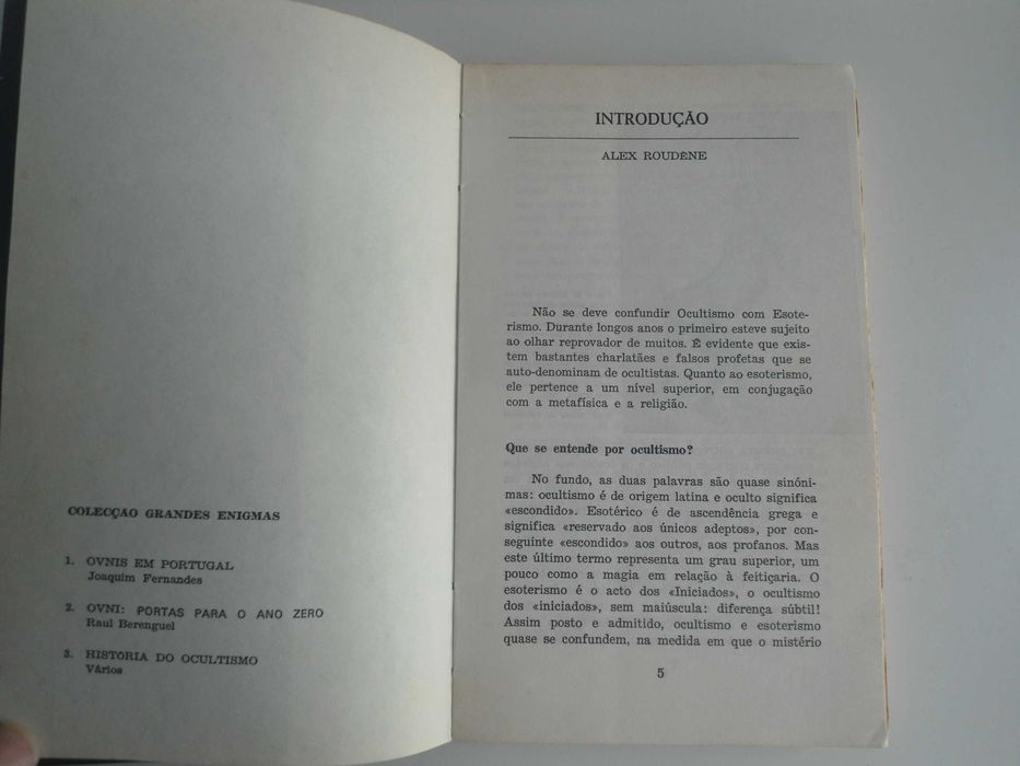 História do Ocultismo de Alex Roudène e outros