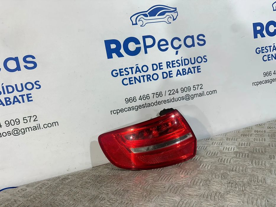 Conjunto Farolins Tras Traseiro Direito Esquerdo Original Audi A3