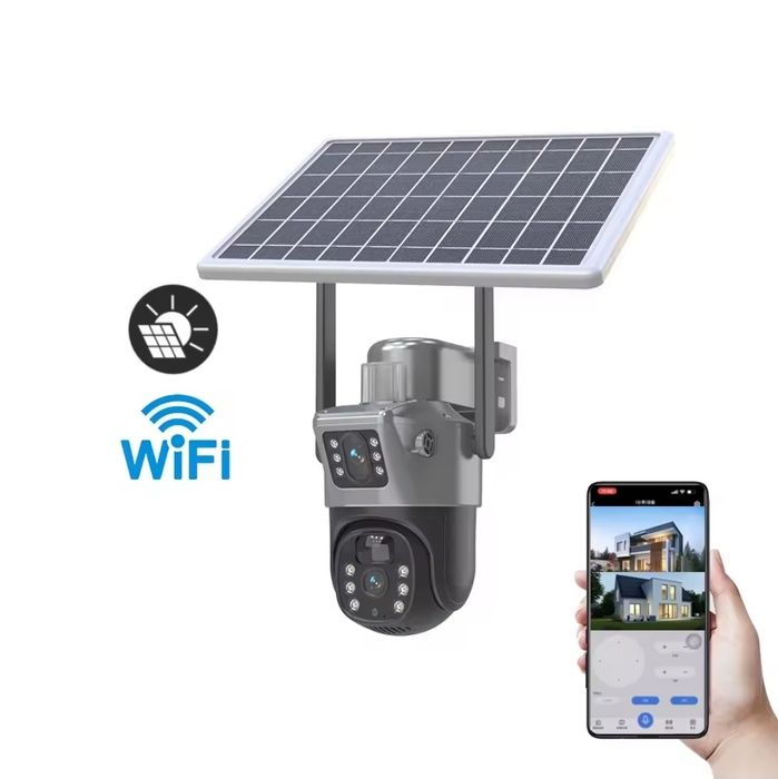 Câmera solar, wifi ou 4G