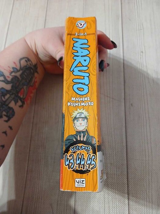 Манга Naruto 3 in 1 Masashi Kishimoto vol. 43, 44, 45