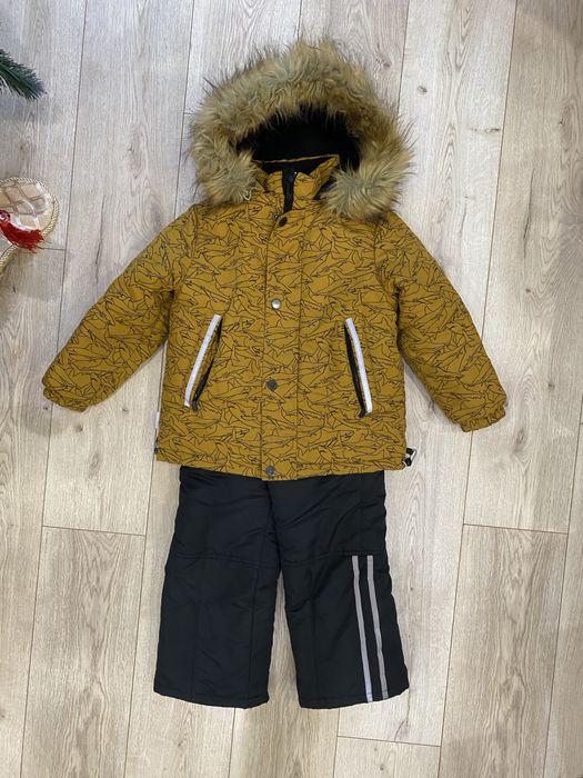 Зимний комплект куртка и штаны 116-122 рост, унисекс