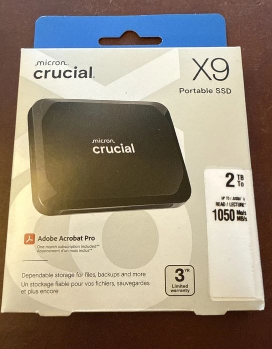 SSD Crucial Micron X9 2TB