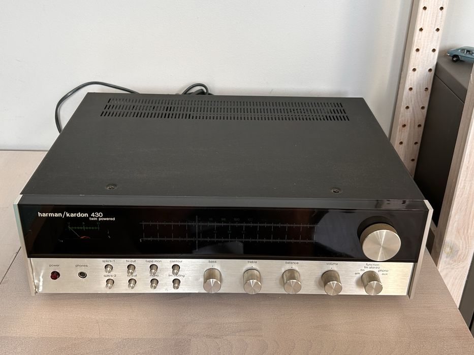 Amplituner Harman Kardon 430 / Monster Receiver / Twin Powred /Vintage