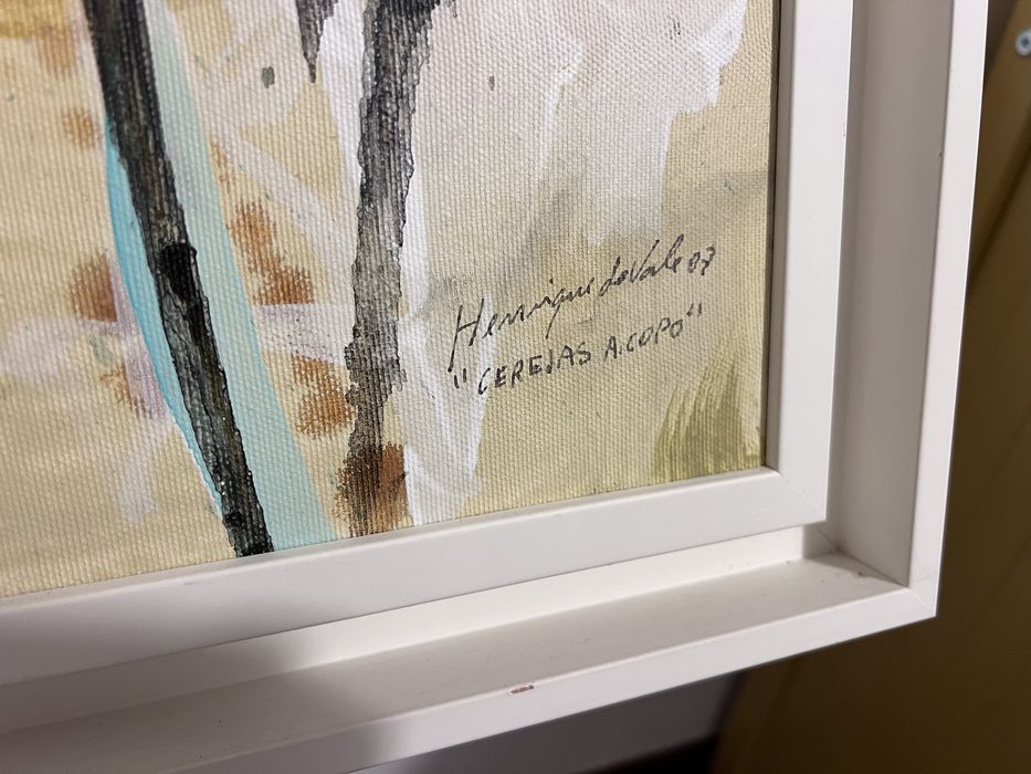 Quadro acrilico sobre tela Henrique do Vale