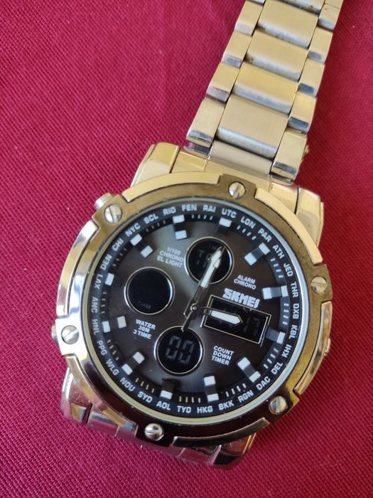 Чоловічий годинник SKMEI silver