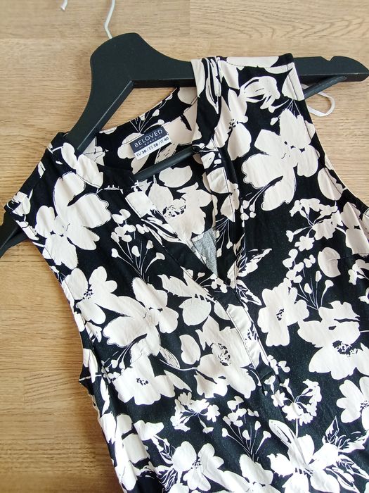 Bluzka bez rękawów S 36 Beloved Wiskoza