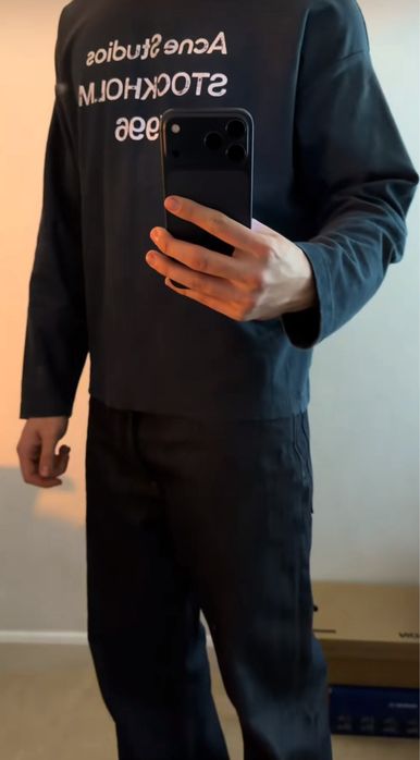 Longsleeve koszulka Acnestudio