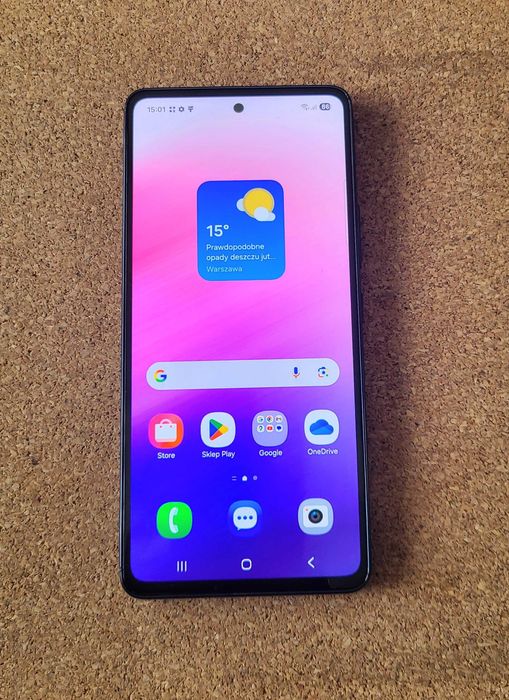 Samsung Galaxy A53 5G SM-A536 B/DS 6GB/128GB Czarny Bez Blokad Lcd/Wyświetlacz Jak Nowy
