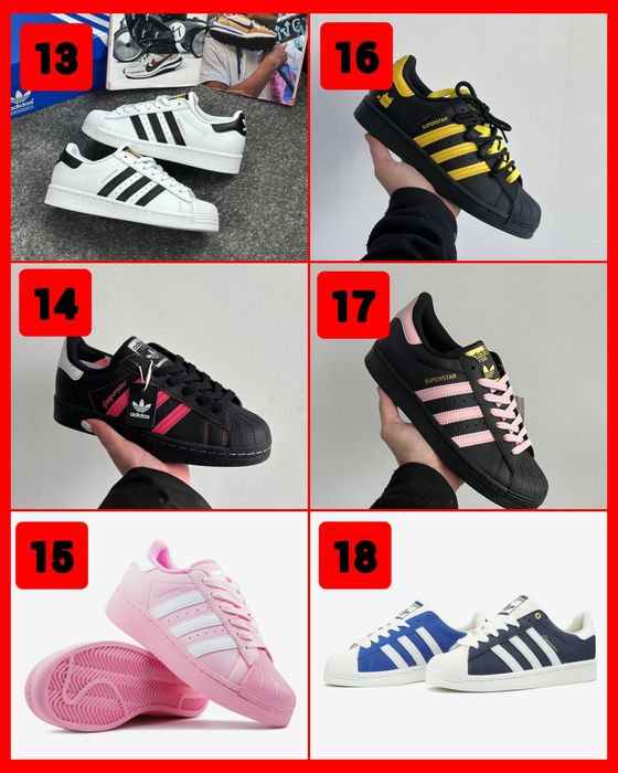 БЕЗ ПЕРЕДПЛАТ ‼️ Adidas Superstar / Адідас Суперстар/ топ якість