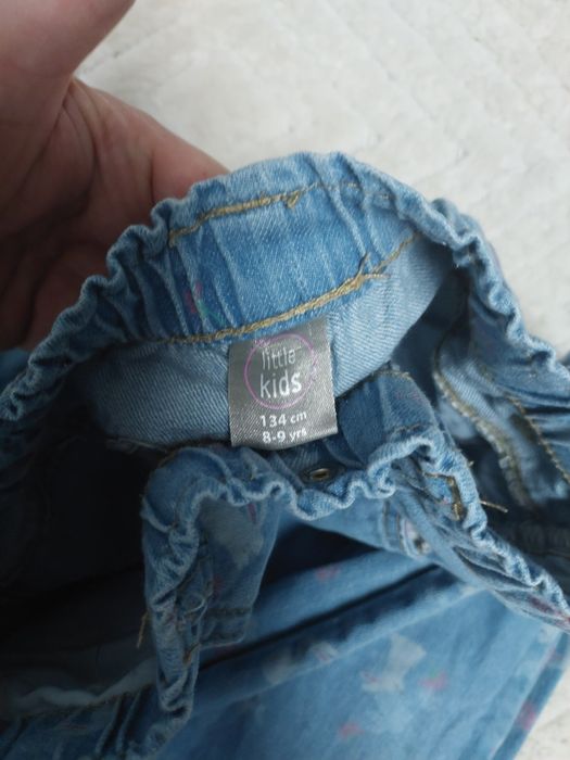 Jeansy dla dziewczynki Pepco r.134