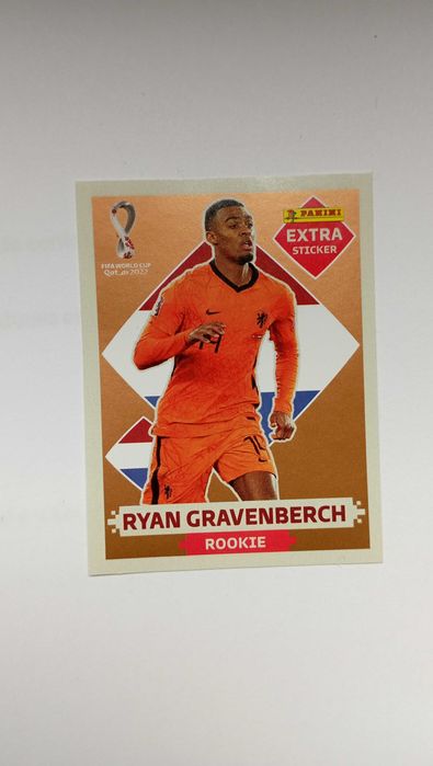 Extra sticker gravenberch bronze