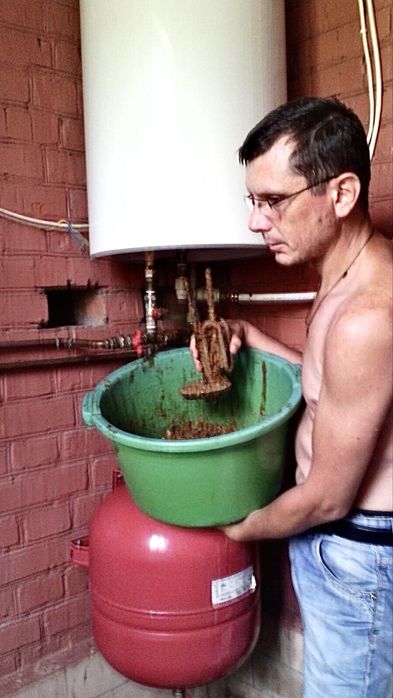 Чистка, ремонт,установка,обслуживание бойлера.