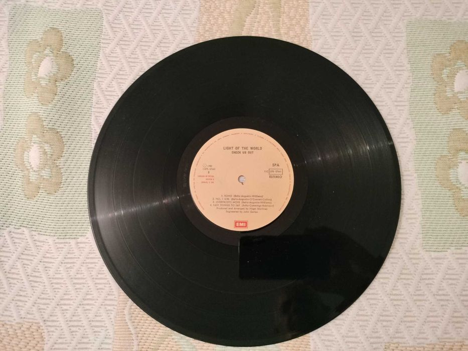 BRIT-FUNK - Disco Vinil-Light of the world - Check Us Out 1982