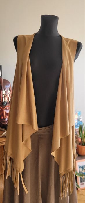 Kamizelka, narzuta, boho, etno