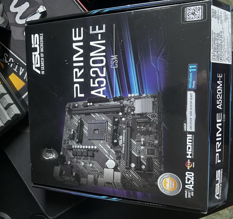 Материнська плата  ASUS PRIME A520M-E