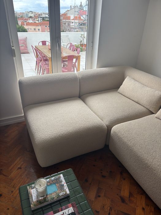 Sofa modular 5 lugares