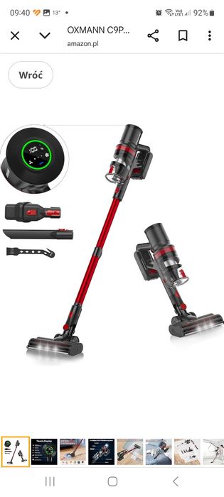 Odkurzacz pionowy oxmann