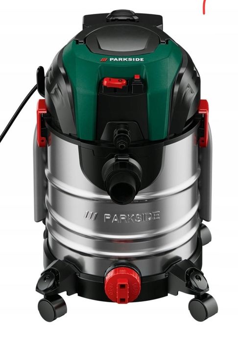 odkurzacz piorący parkside pws 20 1600w 20l mokro warsztatowy