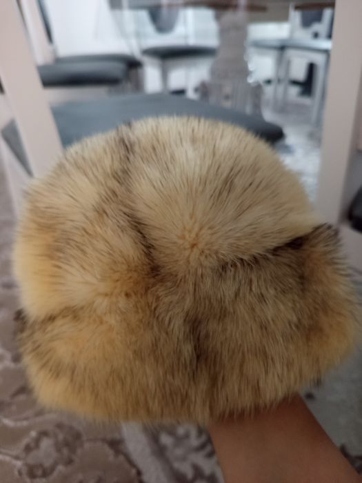 Натуральна норкова шапка