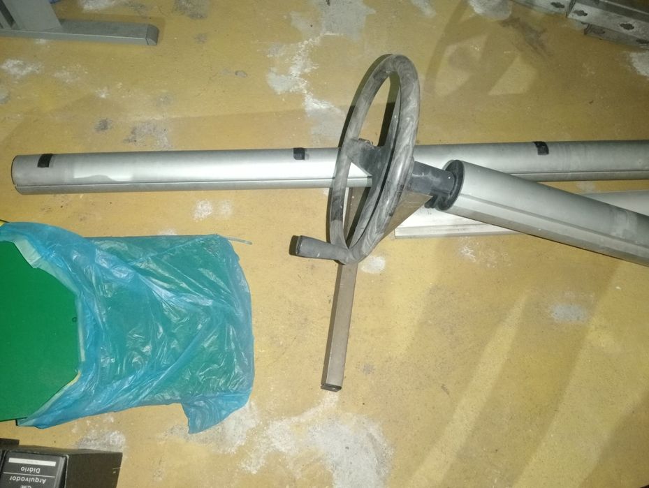 Enrolador piscina manual extensível até 6m
