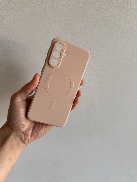 Etui Silicon MagSafe + SZKŁO do SAMSUNG GALAXY A56 5G