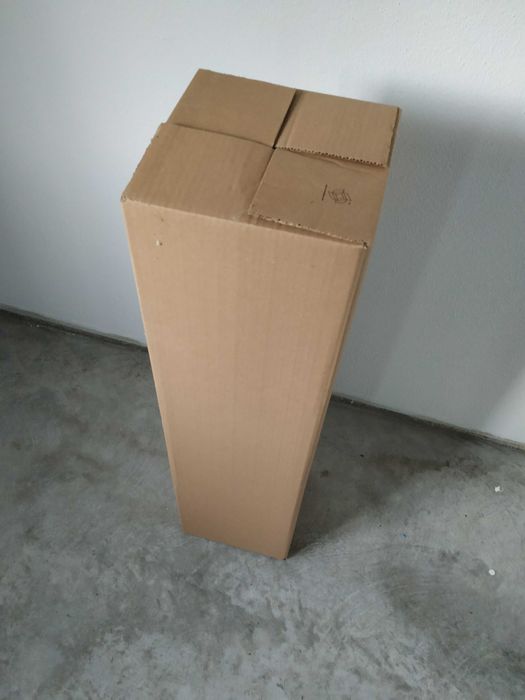 Caixa de cartão 1 x 0,25 x 0,25 m