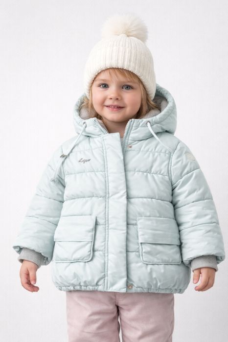 Зимова дуже тепла куртка на дівчинку 92 см