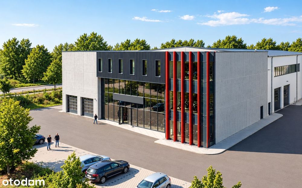 Działka 2,03ha Rzeszów ul. Załęska warunki zabudowy na 2 hale 5500m2