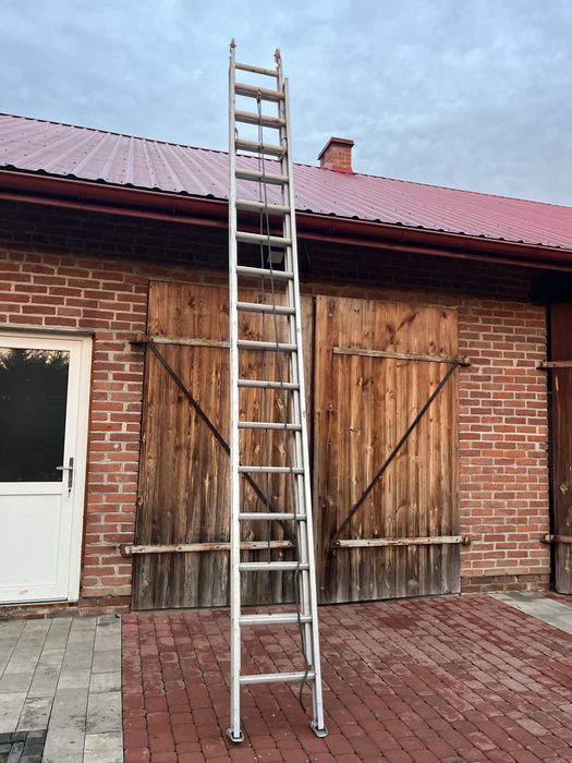 Drabina aluminiowa altrex 2x16 rozsuwana