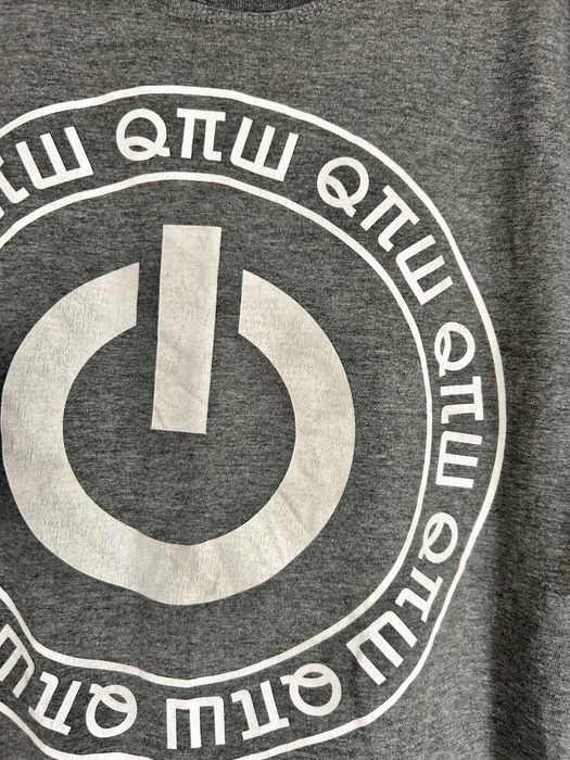 T-shirt męski Robert Kupisz szary oversize na krótki rękaw projektant