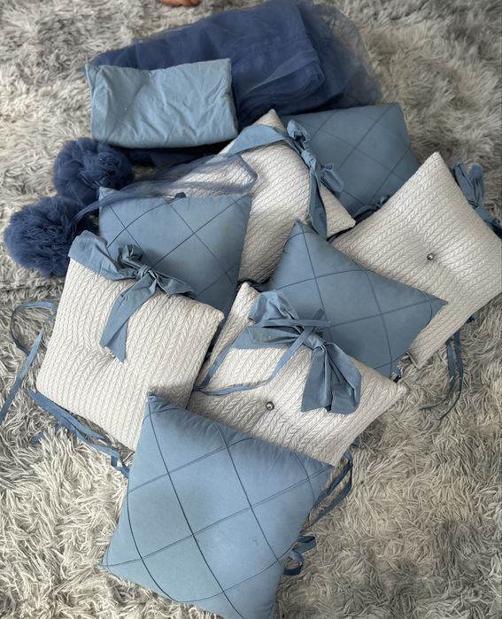 Комплект бортиків в ліжечко