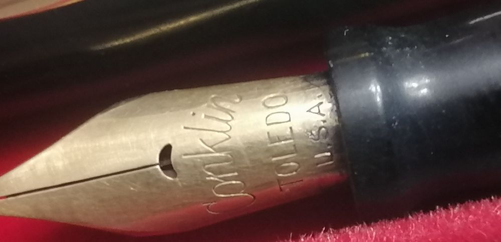 canetas aparo ouro 18k antiga konklin toledo