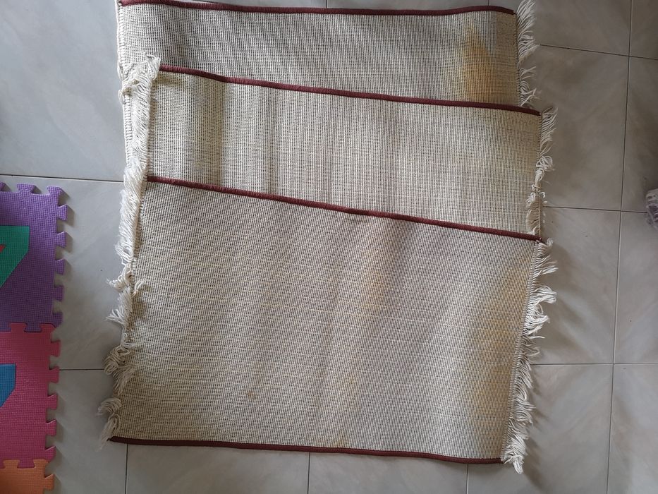 Tapete de quarto matizado conjunto 3