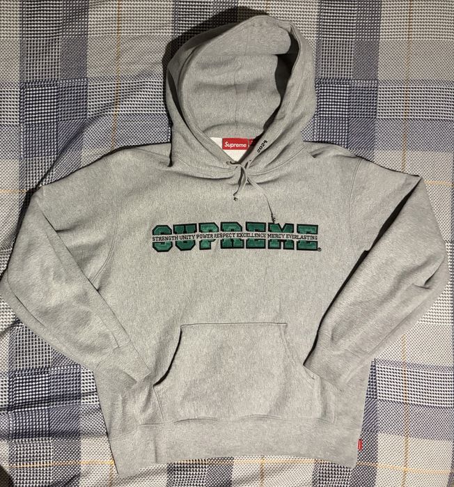 Supreme Collegiate Acronym Hooded Sweatshirt