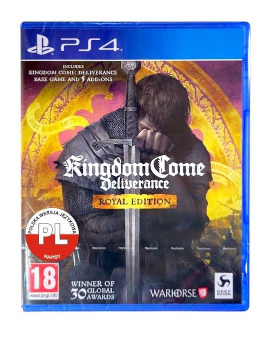 Kingdom Come Deliverance Royal Edition / Gra PS4 / Napisy PL / Służew