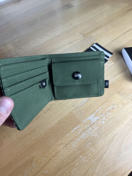 Portfel Stussy y2k zielony