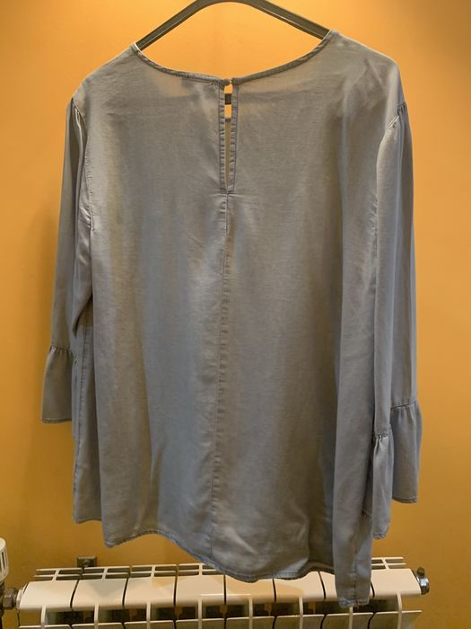 Blusa azul clara “Esmara” manga a 3/4 tamanho 40