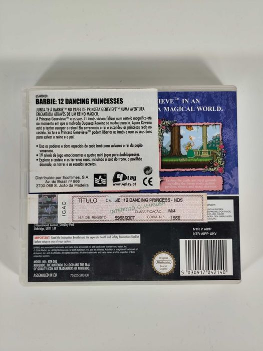 Barbie in the 12 Dancing Princesses - Nintendo DS