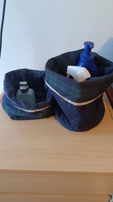 Dois sacos de arrumação