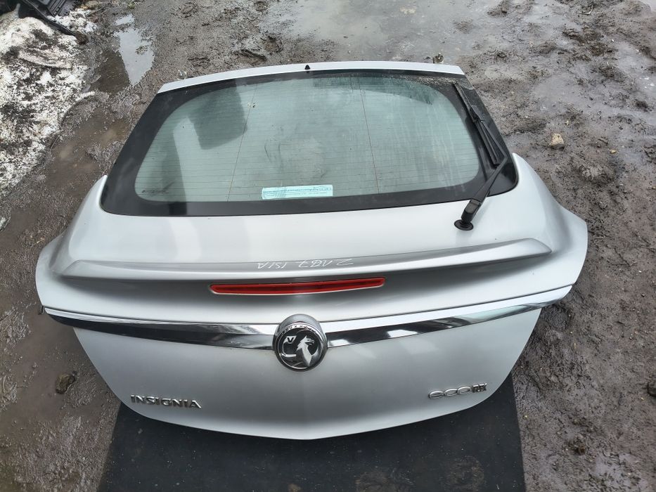 Klapa tył Opel Insignia A Hatchback Z176 Srebrna Stan bdb Wysyłka