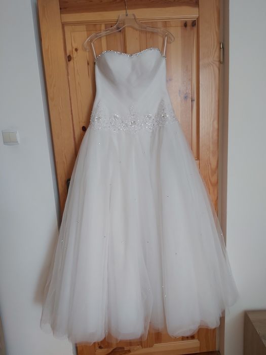 Suknia ślubna delikatna princesska