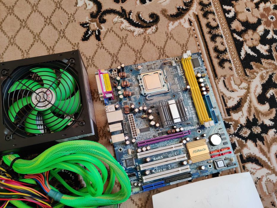 Комплектуючі для ПК HDD блок живлення материнка відеокарта GPU CPU