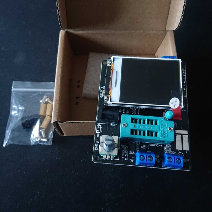 GM328A тестер транзисторов емкость конденсаторов ESR