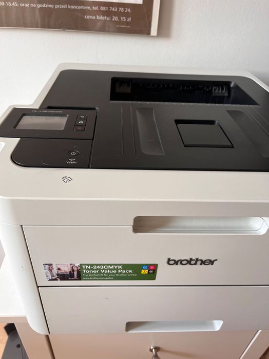 Drukarka Brothera prawie nieużywana