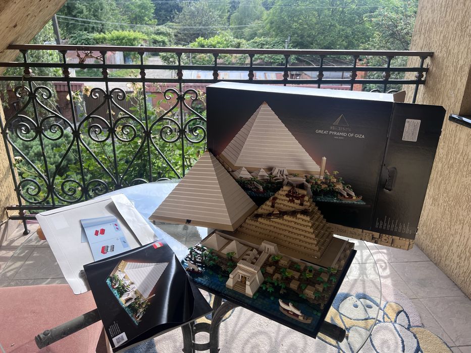 LEGO Architecture Піраміда Хеопса (21058) / зібране