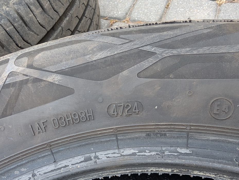 4 Opony  letnie używane stan bardzo dobry