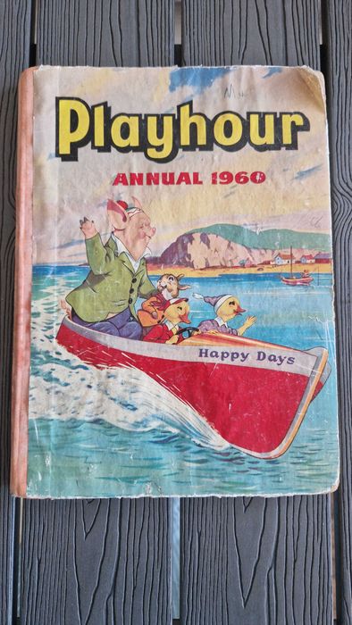 Livro Playhour, Annual 1960 - Banda Desenhada