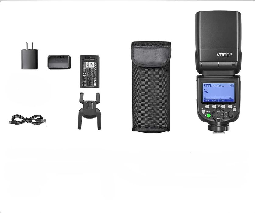 Godox V860 III Flash Sony NOVO, 0 disparos Garantia
