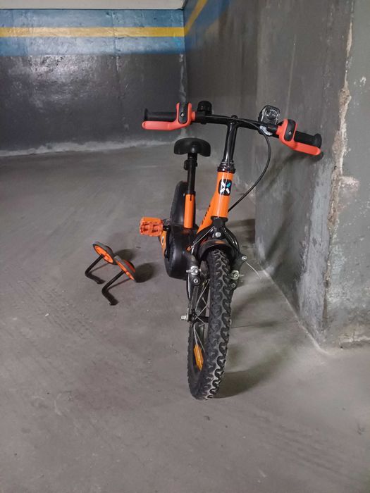 Bicicleta roda 14 de criança da decathlon