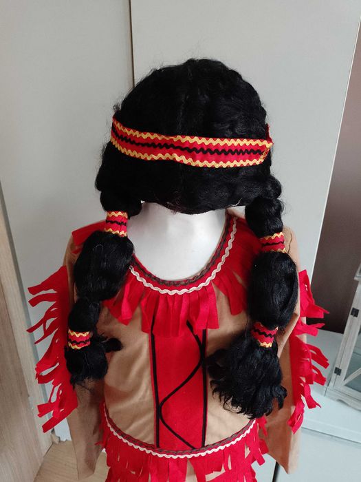 Strój karnawałowy INDIANKA INDIANKI POCAHONTAS kostium 122/140 (7
